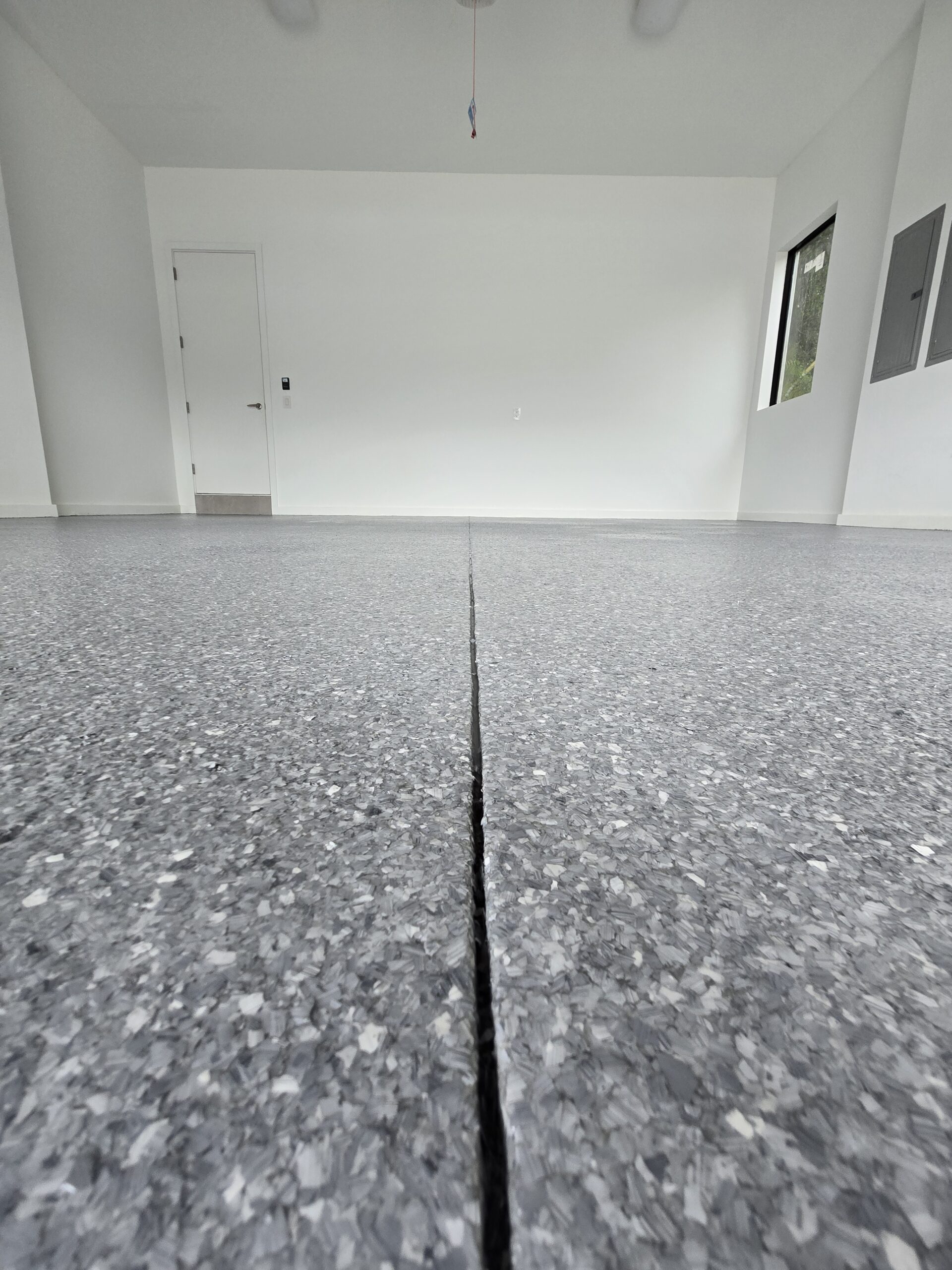 Durable Flake Epoxy Garage Flooring by Carbon Concrete Coatings