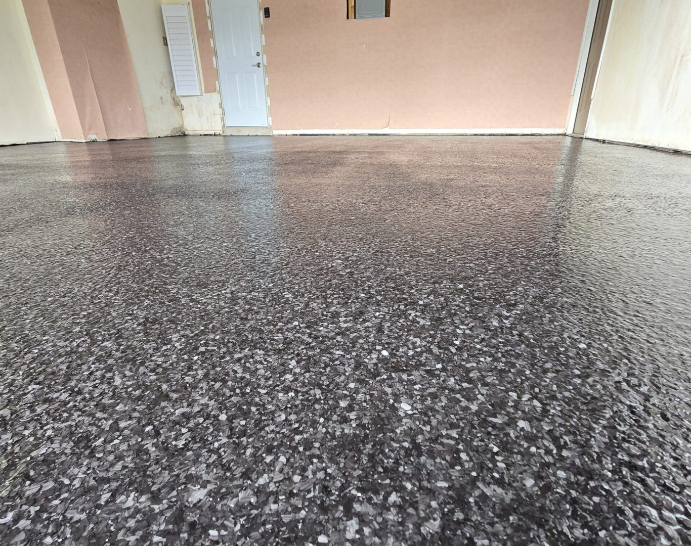 Industrial strength garage finish